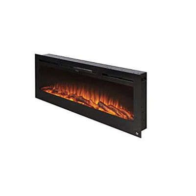 Electric Fire Place with 9 Flame Colors Wall Mounted Electric Fireplace Heater Flame