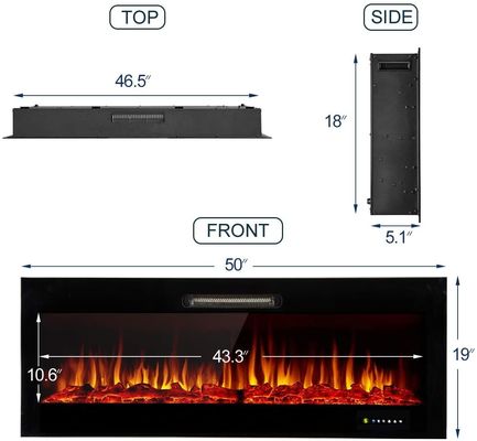 9 Colors Tisch Kamin Artificial Fire Flame Decorative Fire Kamin Heater Stoves Fireplace