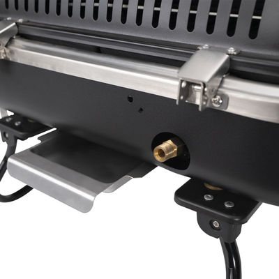 Easily Assembled 2 Burner Propane BBQ Gas Grill with Rotisserie Natural Gas Type