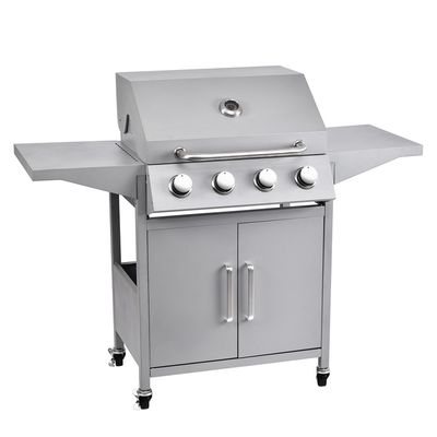 Customized Logo Acceptable 4 Burners Gas BBQ Grill for end Grilling of Chicken and Beef