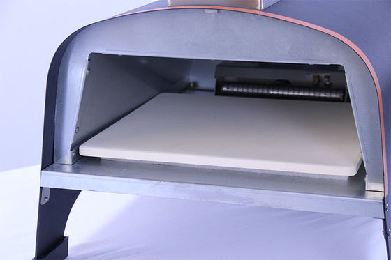 Powder Coated Grill Type Portable Outdoor Wood Burning Fired Pizza Stone Oven Maker