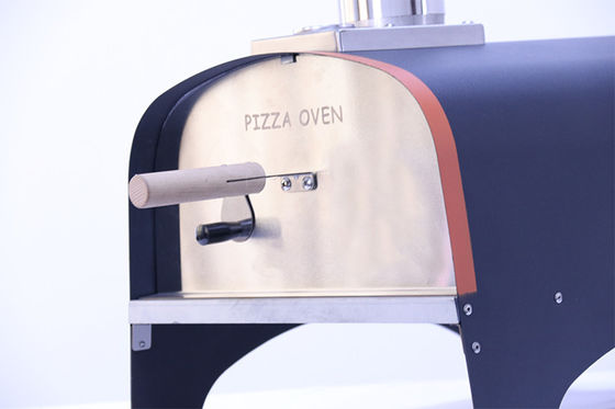 Powder Coated Grill Type Portable Outdoor Wood Burning Fired Pizza Stone Oven Maker