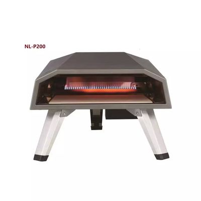 Commercial Industrial 12 16 inch Gas Pizza Oven with Aluminum Plate