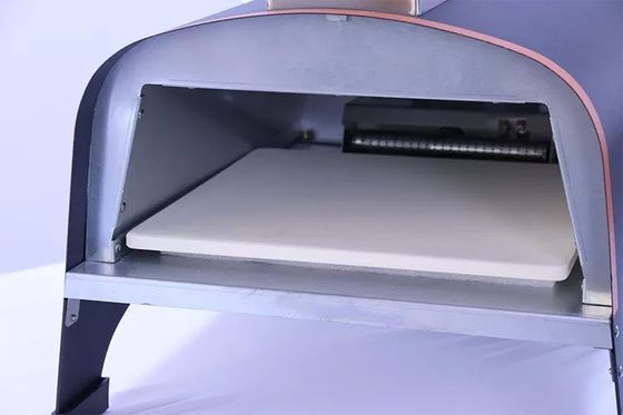 Stainless Steel Portable Wood Fire Pizza Oven With Chimney Embers For Camping Cooking