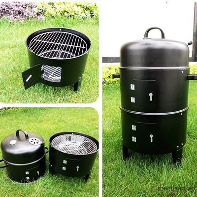 Korean Charcoal Grill High temperature spray layer Barbecue Grill Charcoal Bbq Grill