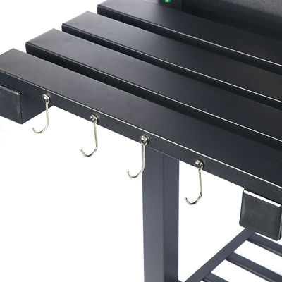 Outdoor Camping Grills High Temperature Chrome Steel Cooking Grid Charcoal Bbq Smoker